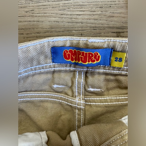 Women’s empyre Khaki Denim Wide Leg Pants - Picture 4 of 9